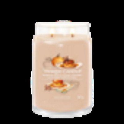 Yankee Candle Signature Large Jar Pumpkin Maple Crème Caramel