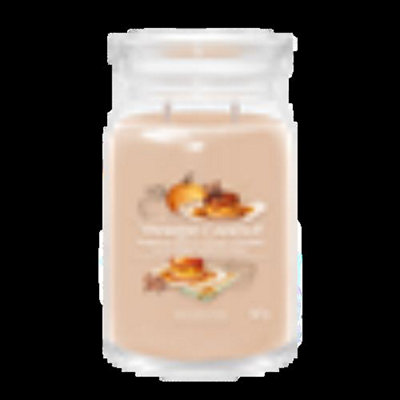 Yankee Candle Signature Large Jar Pumpkin Maple Crème Caramel