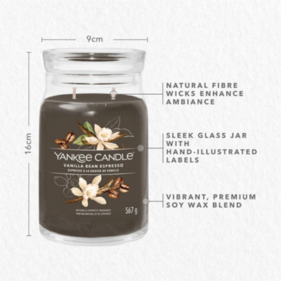 Yankee Candle Signature Large Jar Vanilla Bean Espresso