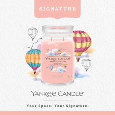 Yankee Candle Signature Large Jar Watercolour Skies