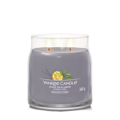 Yankee Candle Signature Medium Jar Black Tea & Lemon