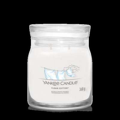 Yankee Candle Signature Medium Jar Clean Cotton - 5