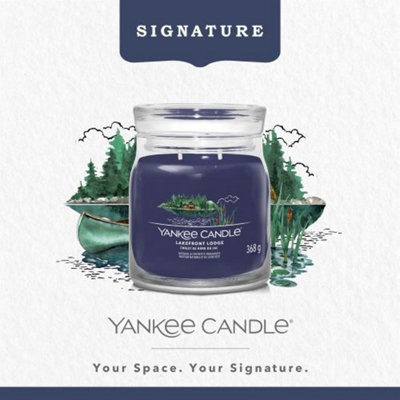 Yankee Candle Signature Medium Jar Lakefront Lodge