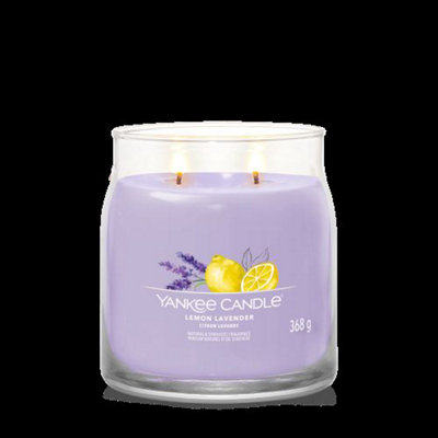 Yankee Candle Signature Medium Jar Lemon Lavender - 4