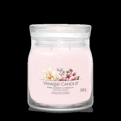 Yankee Candle Signature Medium Jar Pink Cherry Vanilla - 4
