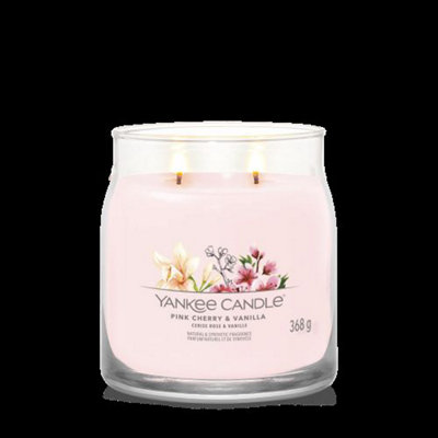 Yankee Candle Signature Medium Jar Pink Cherry Vanilla - 5