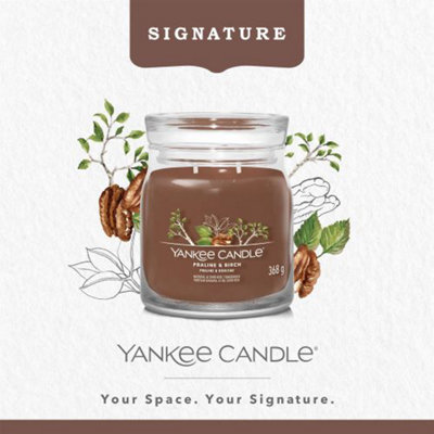 Yankee Candle Signature Medium Jar Praline & Birch
