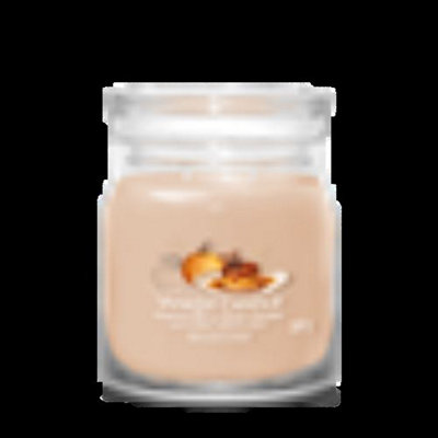 Yankee Candle Signature Medium Jar Pumpkin Maple Crème Caramel