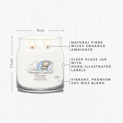 Yankee Candle Signature Medium Jar Soft Blanket