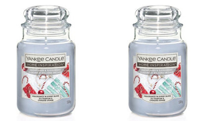 Yankee Candle Snowflake Kisses candela profumata