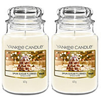 Yankee Candle Sugar Spun Flurries Twin Pack