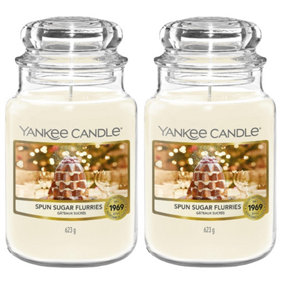 Yankee Candle Sugar Spun Flurries Twin Pack
