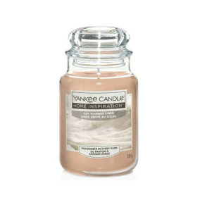 Yankee Candle Sun Warmed Linen Large Jar Candle Twin Pack