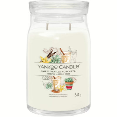 Yankee Candle Sweet Vanilla Horchata Signature Large Jar
