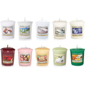 Yankee Candle - Votive Candles Classic - Assorted Scents Set of 10