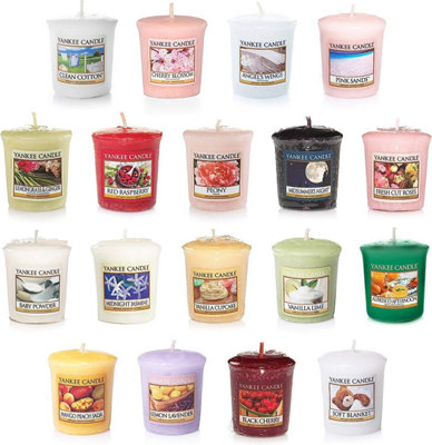 Yankee Candle - Votive Candles Classic - Assorted Scents Set of 18