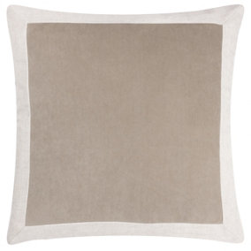 Yard Auden Linen Look Velvet Polyester Filled Cushion