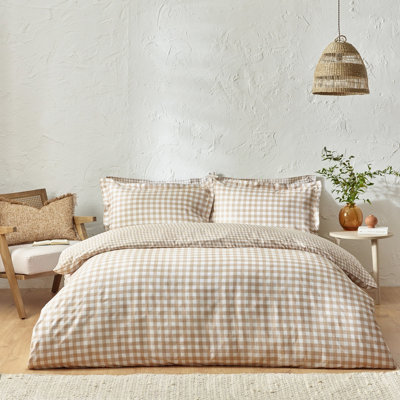 Yard Barton Gingham Check Duvet Set