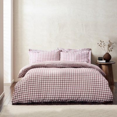Yard Barton Gingham Check Duvet Set