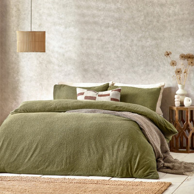 Yard Boucle Textured Duvet Cover Set