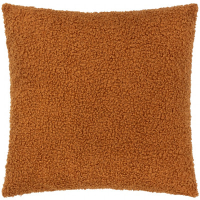 Yard Cabu Chunky Boucle Cushion Cover, Ginger, 55 x 55cm