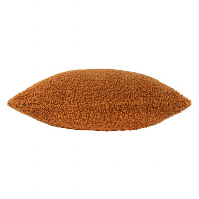 Yard Cabu Chunky Boucle Cushion Cover, Ginger, 55 x 55cm