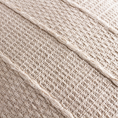 Yard Caliche Tasselled Polyester Filled Cushion