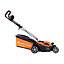 Yard Force 1200W 32cm Electric Lawnmower with 30L Grass Bag and Rear Roller, suitable for the small lawn - EM  U32