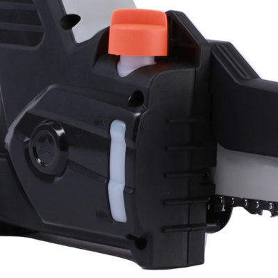 Cordless mini chainsaw online with battery and charger