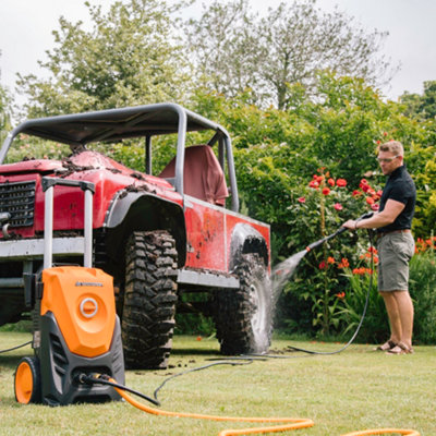 Yard Force 1800W High Pressure Washer 130 Bar 420L/h Flow Rate 6m Hose
