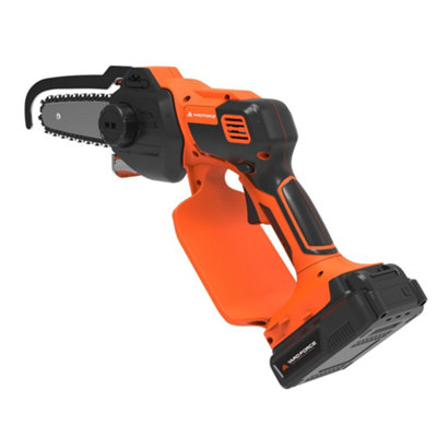 12 cm cordless chainsaw 20V with battery and charger