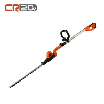 Cordless pole hedge deals trimmer