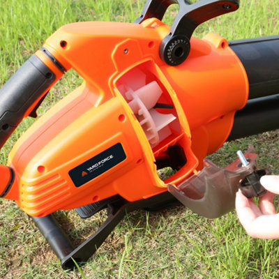 Yard Force 3-in-1 3000W Electric Corded Blower Vac and Mulcher with 35L Collection Bag and 100-300 km/h Air Speed - EB U30 - 6
