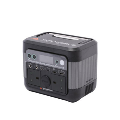 Yard Force 300W Portable Power Station with 14.8V / 20Ah Lithium-Ion battery
