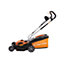 Yard Force 40V 32cm Cordless Lawnmower with 2.5Ah Lithium-Ion Battery & Quick Charger LM G32