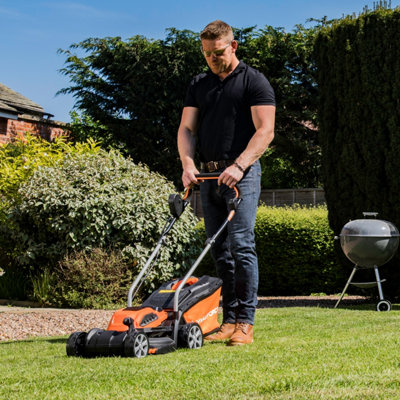 Yard force 40v 37cm best sale cordless lawnmower