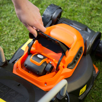 Yard Force 40V 32cm Cordless Lawnmower with 2.5Ah Lithium-Ion Battery & Quick Charger LM G32 - 5