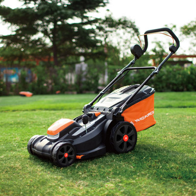 Yard Force 40V 37cm Cordless Lawnmower with Lithium-ion Battery & Quick Charger  LM G37A - GR40 range - 4