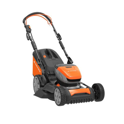 Yard Force 40V 46cm Self-Propelled Cordless Lawnmower with 4AH Lithium-ion Battery & Quick Charger LM G46E - GR40 range
