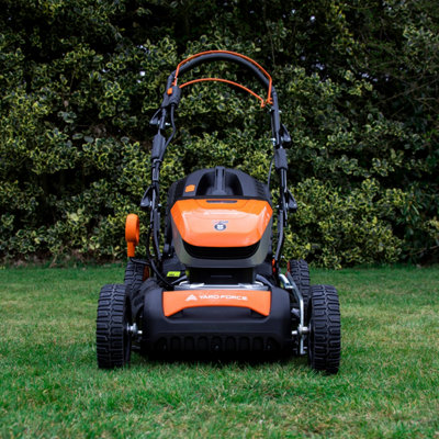 Yard Force 40V 46cm Self-Propelled Cordless Lawnmower with 4AH Lithium-ion Battery & Quick Charger LM G46E - GR40 range - 4