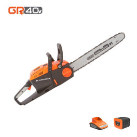 Yard Force 40V Cordless 35cm Oregon Bar Chainsaw with 2.5Ah Lithium-Ion Battery & Charger - LS G35 - GR40 Range