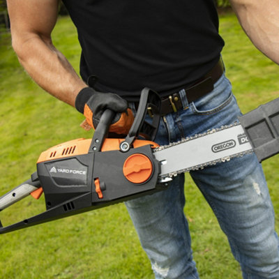 Yard Force 40V Cordless 35cm Oregon Bar Chainsaw with 2.5Ah Lithium-Ion Battery & Charger - LS G35 - GR40 Range