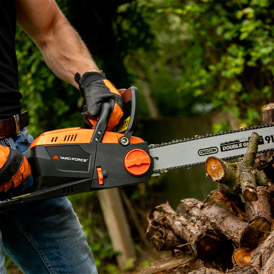 Oregon battery hot sale chainsaw