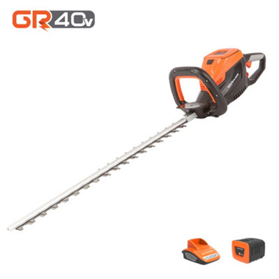 40V Hedge Trimmer, Dual-Action Blade