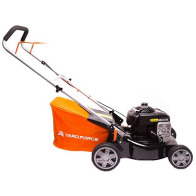 Yard Force 41cm Push Petrol Lawnmower with 125CC Briggs and Stratton 300E Engine GMB41
