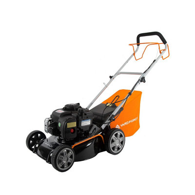 Self propelled petrol lawn mower with briggs and stratton engine sale