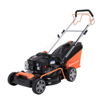 Yard Force 46cm Self Propelled Petrol Lawnmower with 125cc Briggs and Stratton 450E Engine GM B46CK DIY at B Q