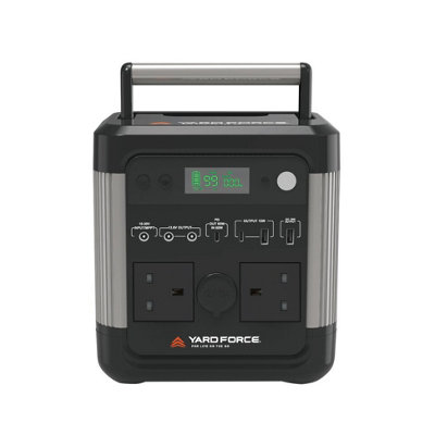 Yard Force 600W Portable Power Station with 25.9V / 20Ah Lithium-Ion battery