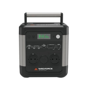 Yard Force 600W Portable Power Station with 25.9V / 20Ah Lithium-Ion battery, triple USB ports and dual AC output - LX PS600