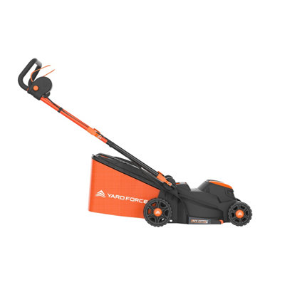 Yard Force EM N34B 1400W Electric Lawnmower with 34cm cutting width and rear roller - 3